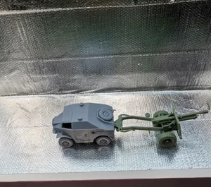3D Printing Model 1/72 World War II British Morris-C8-Quad Model Unpainted - Picture 1 of 2