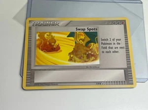 Swap Spots 2007 5/8 Pokemon Trading Figure Game Trainer Card Charizard - Bild 1 von 9