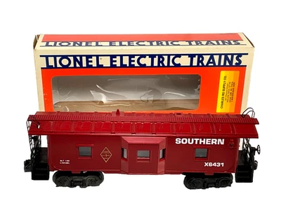 1983 Lionel O Gauge, Famous American RR, Lighted Southern Bay Window Caboose NIB - Image 1 of 4