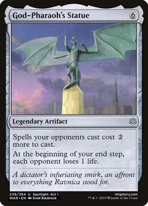 MTG GOD-PHARAOH's STATUE EXC - STATUA DEL DIO FARAONE - WAR - MAGIC - Picture 1 of 1