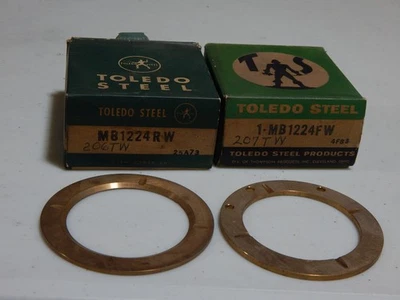 THRUST WASHER SET FIT CONTINENTAL, KAISER F6209, F226,F218 OEM#202685,200065 - Image 1 of 4