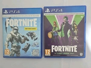 Fornite Deep Freeze Bundle  & The Last Laugh Bundle Cases Only PS4 - Picture 1 of 3