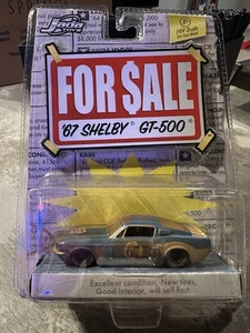 Jada Toys For Sale Series '67 1967 Shelby GT-500 Rusty Blue Die-Cast 1/64 Scale - Picture 1 of 2