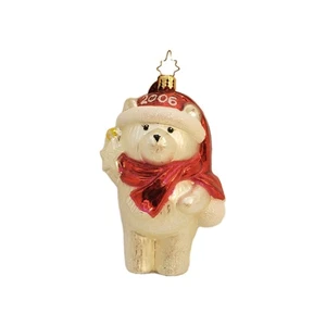 Christopher Radko Dayton's Santabear With Star Macy's Ornament 5 inches 2006 - Picture 1 of 3