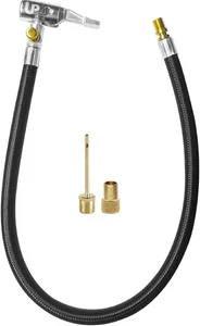 tire inflator extension hose quick release air chuck adapter for car valve kit - Picture 1 of 4