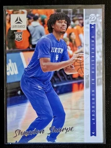 Shaedon Sharpe Rookie 2022-23 Panini Chronicles Luminance RC #41 Trail Blazers - Bild 1 von 2