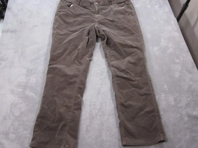 Lane Bryant Pants Womens 20 Brown Corduroy Straight Leg Stretch Plus Five Pocket - Image 1 of 4
