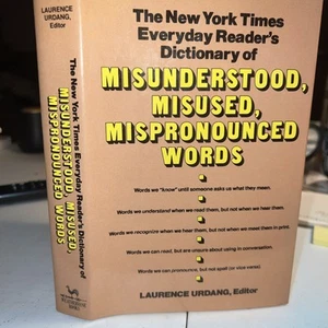 The New York Times Every Day, Readers, Dictionary Of Misused Etc/date Misprinted - Picture 1 of 9