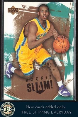 Chris Paul 2005-06 Upper Deck Slam RC #93 New Orleans Hornets Foto 1 de 2
