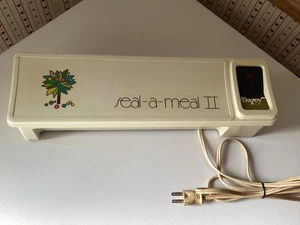 Sellador de alimentos vintage Dazey Seal-A-Meal II con bolsas - Imagen 1 de 5