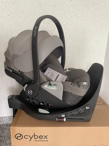 Cybex cloud T I-size Mirage Grey bundle mit Base T NEU Set: Babyschale + Station - Bild 1 von 8