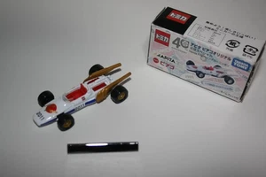 Tomica Apita Piago F1 Racing Car 12C 13B Wheel Red Round Name Plate AA - Picture 1 of 3