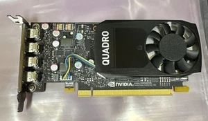 Dell NVIDIA Quadro P600 2GB GDDR5 Graphics Card PCIe 3.0 x16 Low Profile 0R9X8Y - Picture 1 of 5