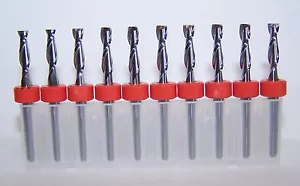 (10) 1/8"" (.1250") MOLINOS DE EXTREMO DE CARBURO 2 FLAUTA KYOCERA NUEVO - 1600.1250.500 (10 PIEZAS) - Imagen 1 de 2
