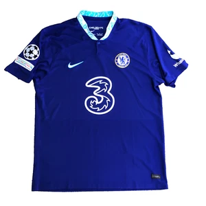 Kante Chelsea FC Men 4XL Football Soccer Jersey Nike Blue UEFA Dri-Fit London - Picture 1 of 13