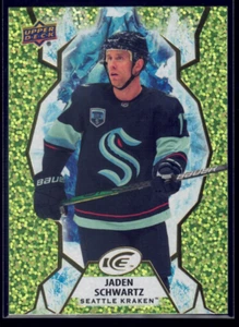 2021-22 Upper Deck Ice #76 Jaden Schwartz Green - Picture 1 of 2