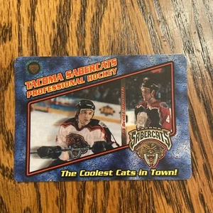 Tarjeta de coleccionista Scott Drevitch Tacoma Sabercats WCHL - Imagen 1 de 2
