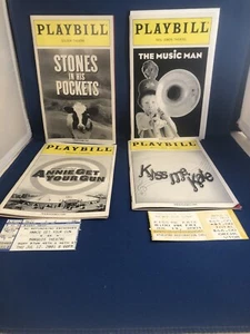 4 PLAYBILLS JULY 2001  2- w/ TICKET STUB NEW YORK CITY 4 DIFFERENT THEATRES - Picture 1 of 11