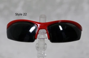 1/3 1/4 BJD SD 60cm 45 Gafas de Sol Gafas de Sol Dollfie Rojo Negro Lente Estilo 22 - Imagen 1 de 6