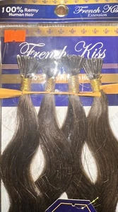 I Tip Stick Pre-bonded Keratin 100% Remy Human Hair Extensions Color #4 Brown - Picture 1 of 3