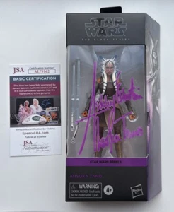 Star Wars Black Series Ahsoka Tano Rebels Figur signiert von Ashley Eckstein JSA - Bild 1 von 7