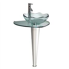 Fresca Cmb1036 Netto 24" Modern Glass Bathroom Pedestal