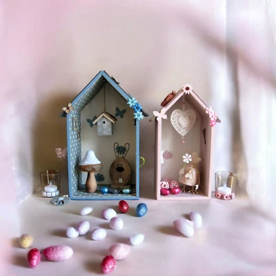 houses - cabins - wooden decorations and toys for children - Image 1 of 4