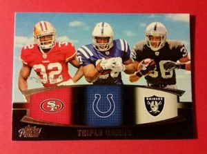 KENDALL HUNTER - DELONE CARTER - TAIWAN JONES (SP) TRIPLE COMBO 2011 TOPPS PRIME - Bild 1 von 1