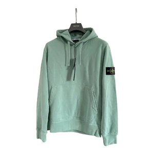 Stone Island Hoodie grün gebürstete Baumwolle Medium neu mit Etikett UVP 330 £ - Bild 1 von 20