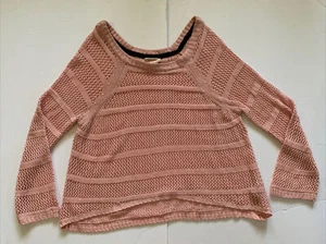 Tommy Hilfiger Girls Sweater Medium M Excellent Condition Light Pink - Picture 1 of 6
