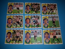 9 Cromos ATHLETIC CLUB BILBAO Liga 96/97 (1996/1997) de Colecciones Este