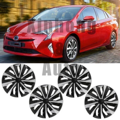 16" Set of 4 Hubcaps Wheel Cover Hub Caps Fits R16 Steel Wheel For Toyota Prius Foto 1 de 4