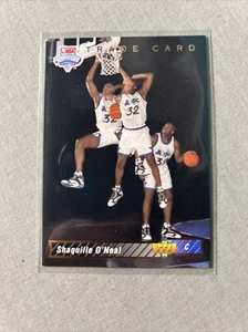1992-93 Upper Deck Basketball Shaquille O'Neal RC Trade Card #1b Orlando Magic! - Picture 1 of 2