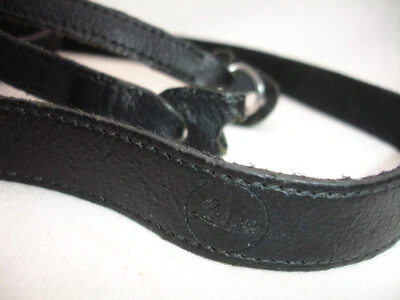 Leica Black Leather Neck Shoulder Camera Strap for Q, Q2, Q3, X1, X2, XE, OEM #2 - Image 1 of 4