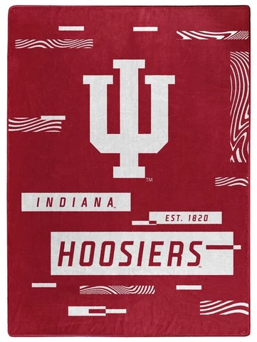 Indiana Hoosiers NCAA 60'' x 80'' Raschel Throw Blanket-W12953619856 Cover
