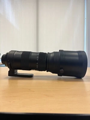 150-600mm 5-6.3 SIGMA SPORTS DG HSM OS ZOOM LENS NIKON & HOOD - Image 1 of 4