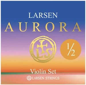 NEW Larsen Aurora violin string set MEDIUM 1/2 Made in Denmark free postage - Picture 1 of 3