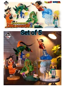 Ichiban Kuji Dragon Ball DRAGON HISTORY II A B C D Last One Prize Set of 5 - Picture 1 of 18