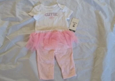 NBA Bebé Niña New Orleans Pelicans Body y Pantalones Tul Rosa/Blanco 3-6M Foto 1 de 4
