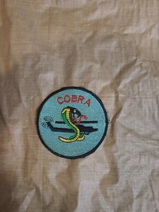 Vintage 114th Assault Helicopter Co Original Cobras Vietnam War Patch - Picture 1 of 2