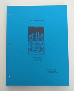 1994 Lord Of Illusions Script 3rd Draft Clive Barker - Picture 1 of 3