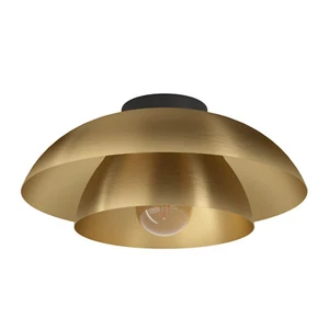 Plafoniera moderna design oro spazzolato a 1 luce GL1758 - Picture 1 of 3
