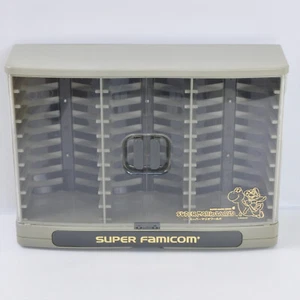 Super Famicom Cartridge Case 30 Storage Super Mario World Nintendo 0321 - Picture 1 of 16