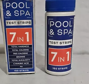 Pool & Spa 7 in 1 Test Strips 150 Strips - Picture 1 of 2