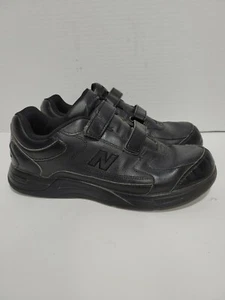 NEW BALANCE 576VK BLACK LEATHER 2STRAP WALKING MENS 11.5D SHOES - Picture 1 of 6