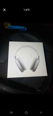 Apple AirPods Max Wireless Headphones, Active Noise Cancelling Silver - USB C - Image 1 of 4