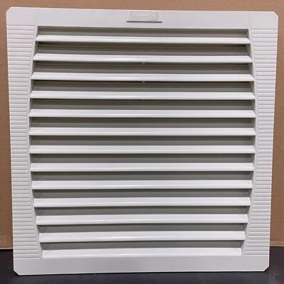 Pfannenberg PFA 60.00 RAL 7035 Exhaust Filter w/ Grill IP55 type 12 - Image 1 of 3