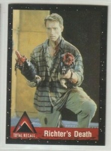 1990 Pacific Total Recall Movie Trading Card Arnold Schwarzenegger Quaid #99