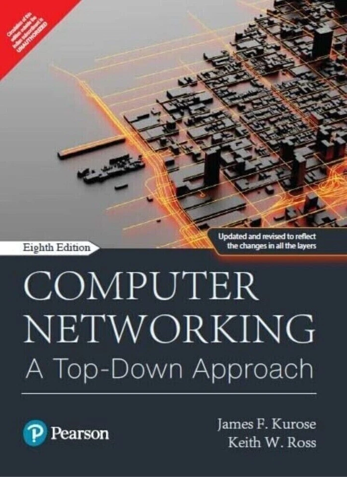 Computer Networking : A Top Down Approach 8e by Keith Ross INTERNATIONAL EDITION - Image 1 of 1