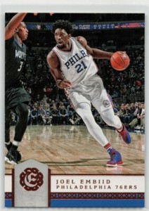 JOEL EMBIID 2016-17 Panini Excalibur #133 Philadelphia 76ers